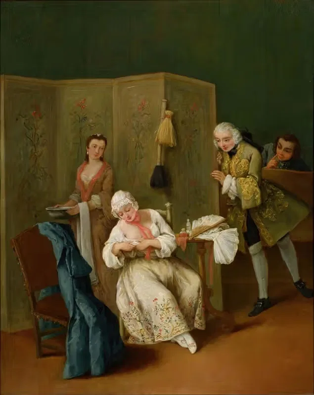 The Indiscreet Gentleman by Pietro Longhi — digital art print download