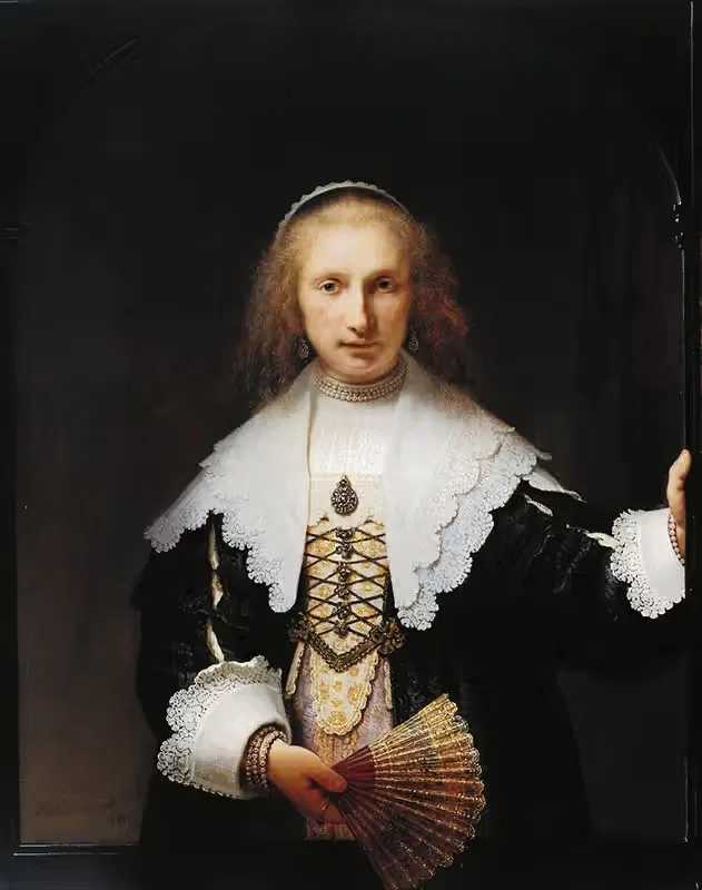 Agatha Bas by Rembrandt van Rijn — digital art print download