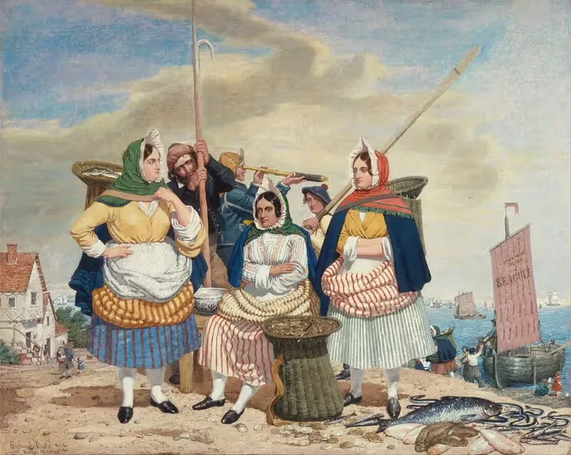 Fish Market by the Sea — Richard Dadd
