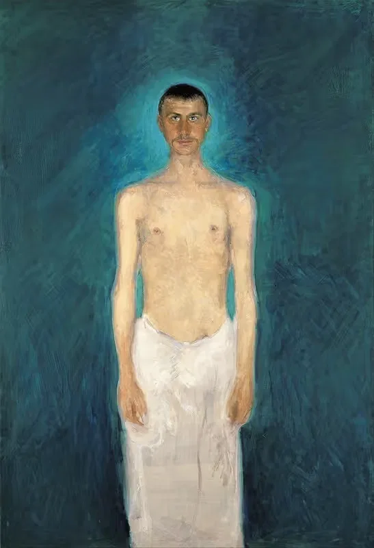 Semi-Nude Self-Portrait by Richard Gerstl — digital art print download