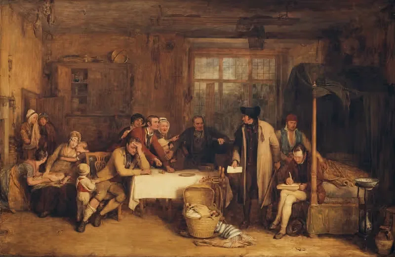 Изъятие за аренду by Сэр Дэвид Уилки — digital art print download