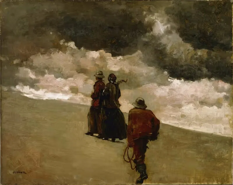 To the Rescue by Winslow Homer — digital art print download