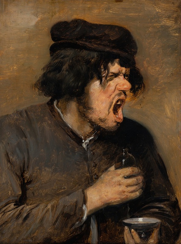 The Bitter Potion by Adriaen Brouwer — digital art print download