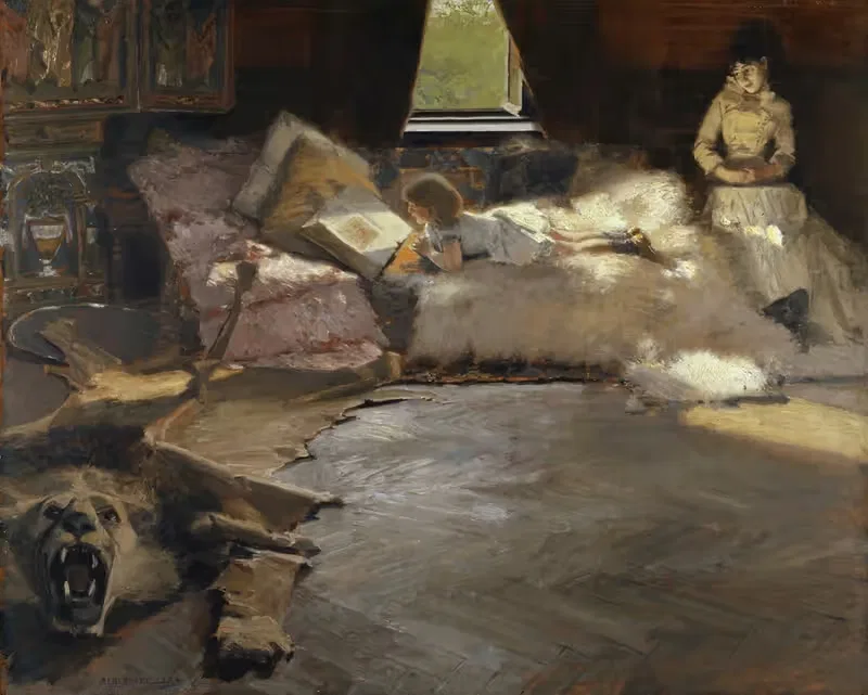 Сказочная книга by Альберт фон Келлер, 1891 — digital art print download