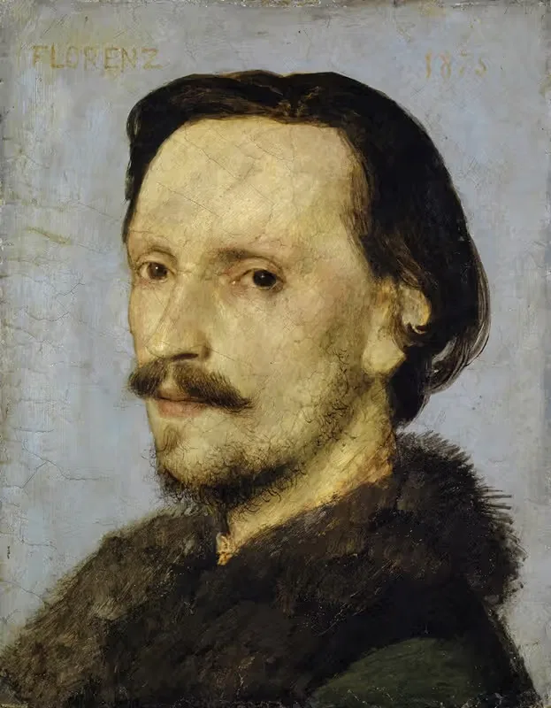 Portrait of Adolf Bayersdorfer — Arnold Böcklin