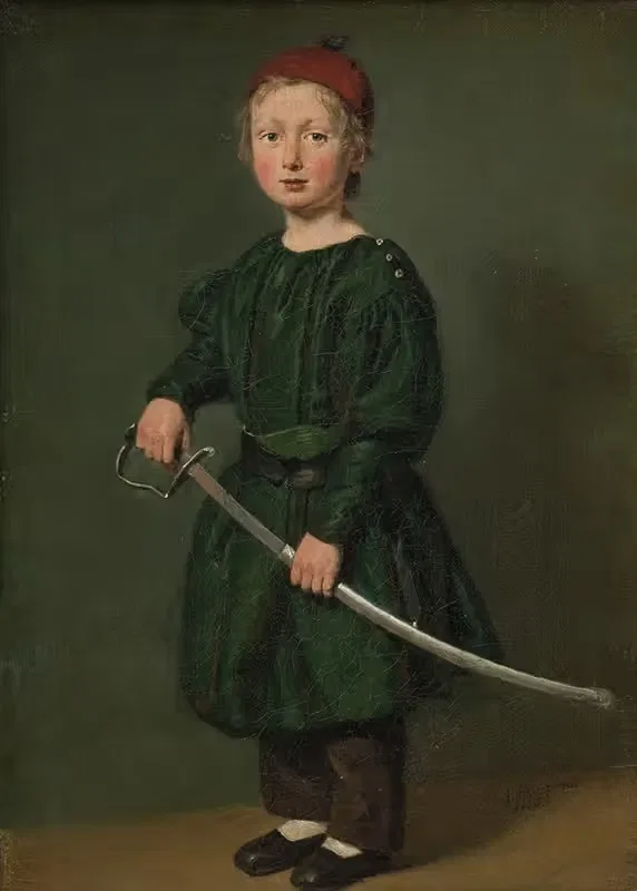 One of the Artist's Sons — Christian Albrecht Jensen