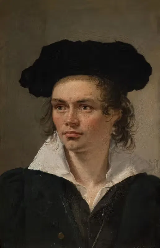 Скульптор Герман Эрнст Фройнд by Кристиан Альбрехт Йенсен, 1819 — digital art print download