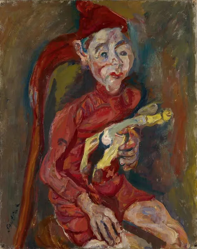 Ребёнок с игрушкой by Шаим Сутин, 1919 — digital art print download