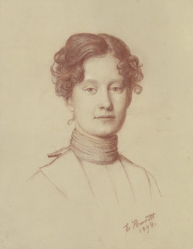 Bildnis einer jungen Frau — Emma Heerdt