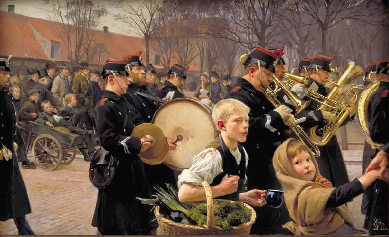 Смена караула by Эрик Хеннингсен, 1888 — digital art print download