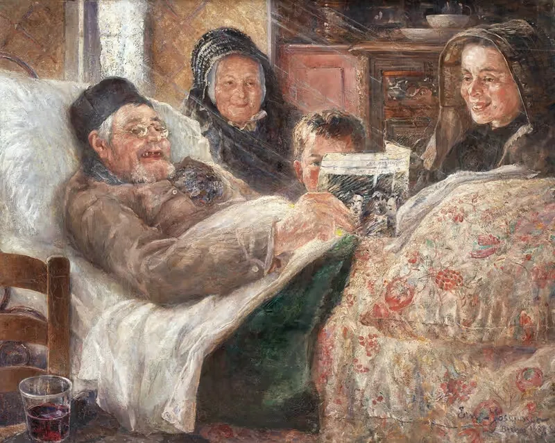 Радость жизни by Эрнст Йозефсон, 1887 — digital art print download
