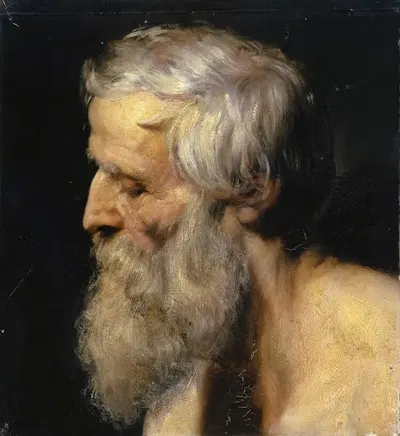 Голова старика by Эрнст Штюкельберг, 1852 — digital art print download