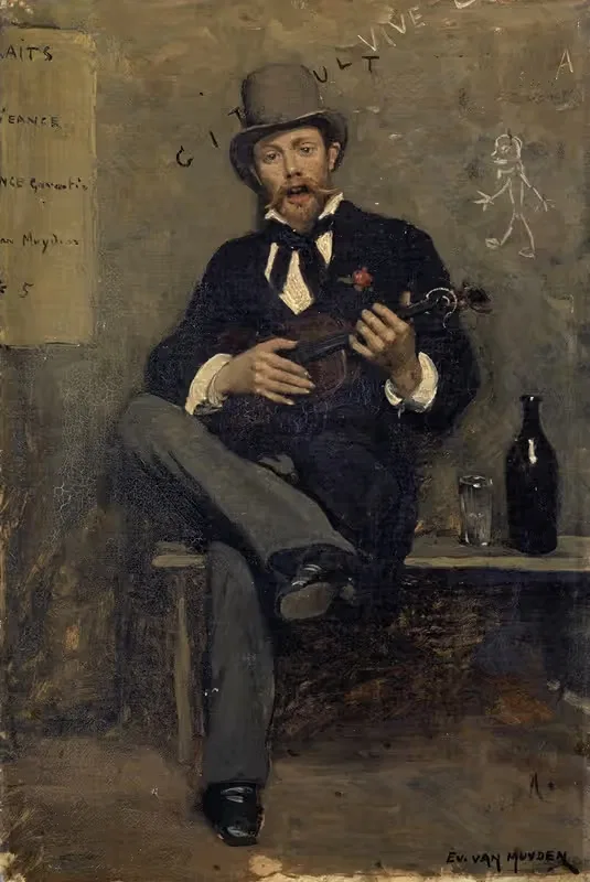 Portrait of Charles Girault — Evert Louis van Muyden