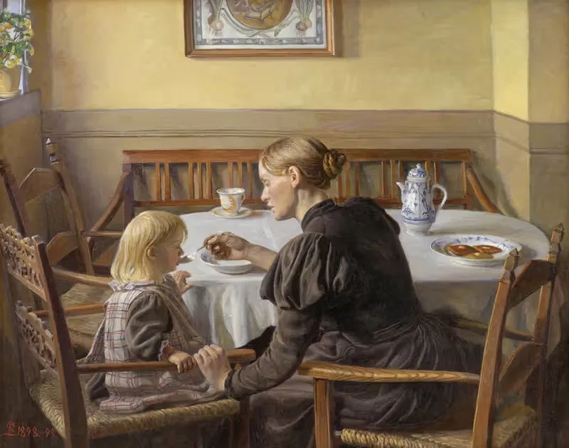 Мать и ребенок by Фриц Сиберг, 1897 - 1899 — digital art print download