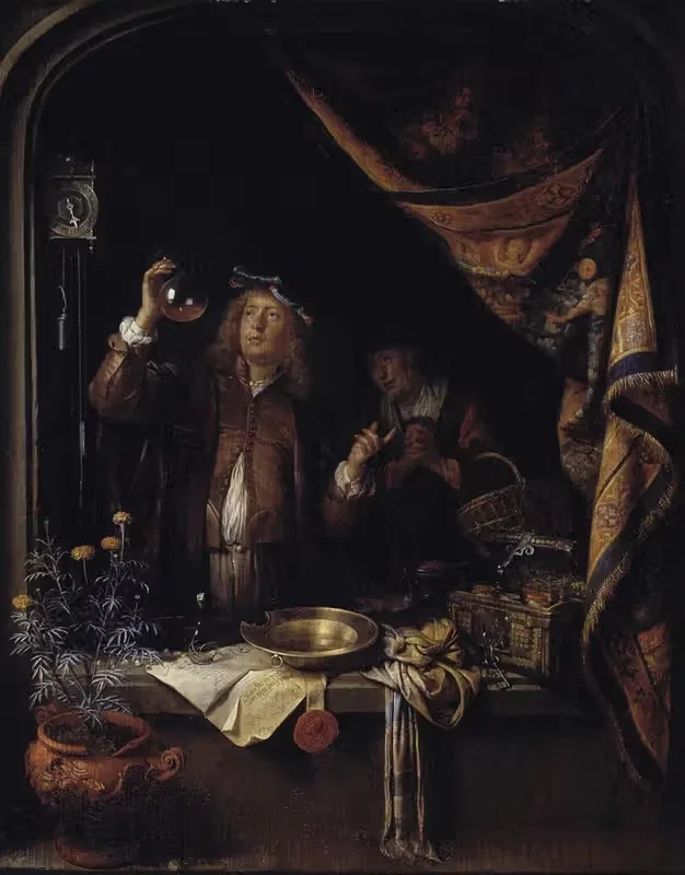 Визит к доктору by Геррит Доу, 1660 – 1665 — digital art print download