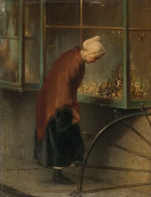 Сиротка by Хейн Бургерс, 1854-1859 — digital art print download