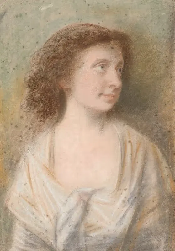 Portræt af Maria Magdalene Becker — Jens Juel