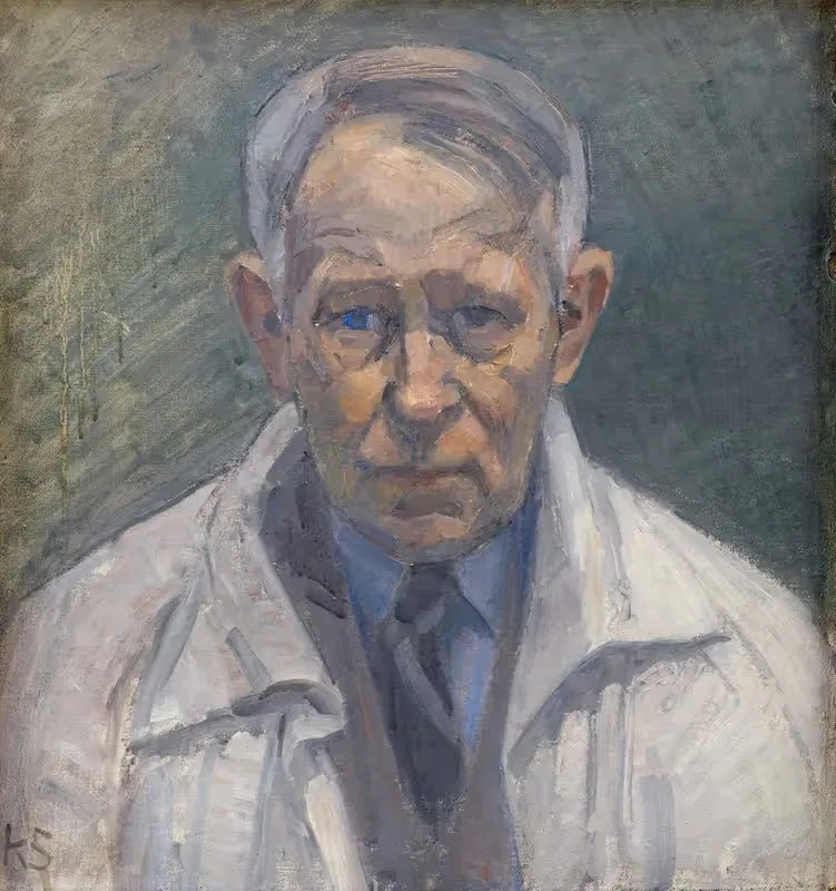 Selvportræt by Karl Schou, 1935 - 1936 — digital art print download