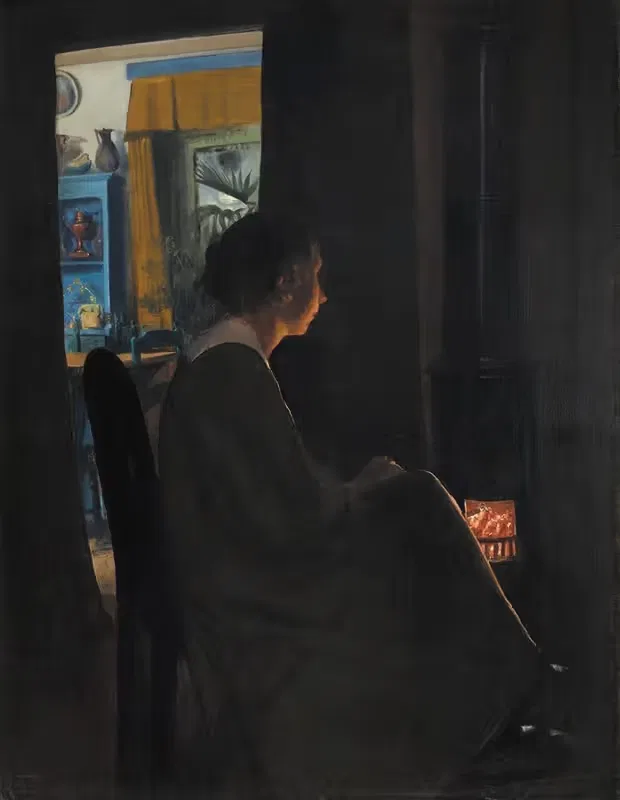Twilight. The Artist's Wife — Laurits Andersen Ring