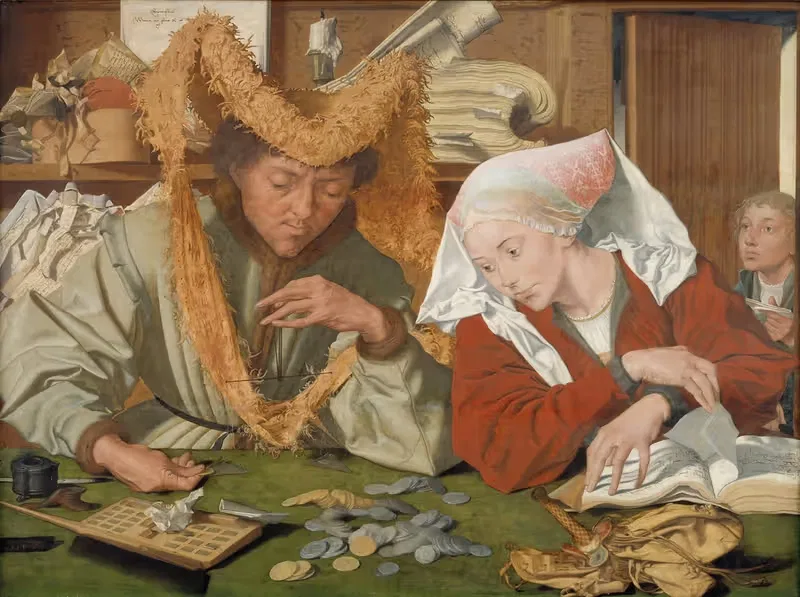 The Merchant and his Wife — Marinus Van Reymerswale