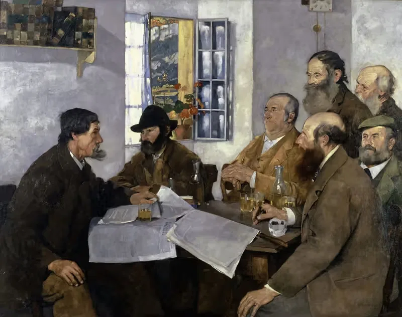The Village Politicians — Max Buri