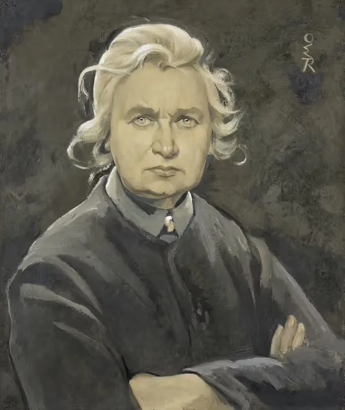 Автопортрет с сложенными руками by Оттилия Вильгельмина Рёдерштайн, 1926 — digital art print download