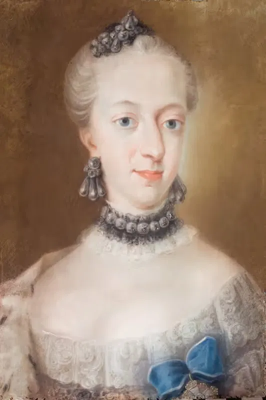 Королева Юлиана Мария by Педер Алс, 1741 – 1776 — digital art print download