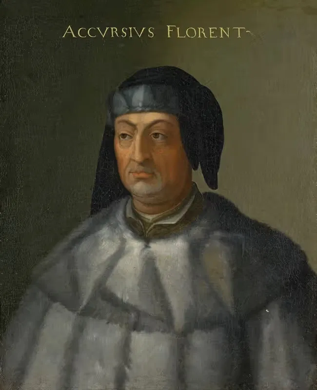 Portrait of Accursius — Anonymous