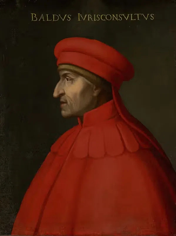 Portrait of Baldo degli Ubaldi — Anonymous