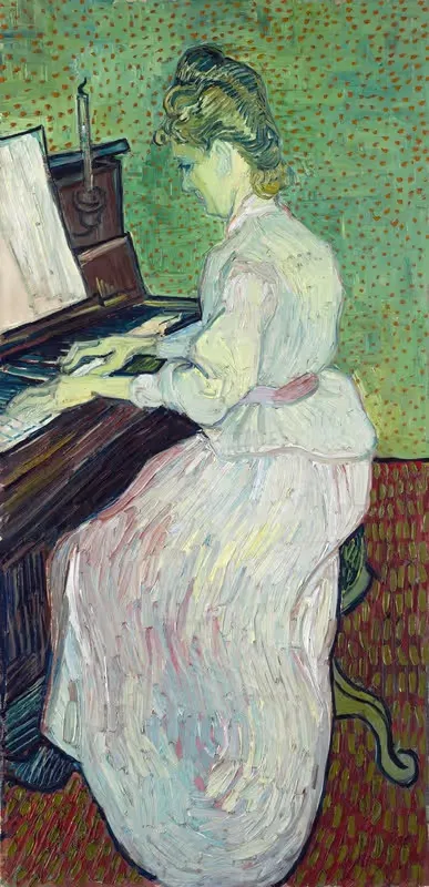 Marguerite Gachet at the Piano — Vincent van Gogh