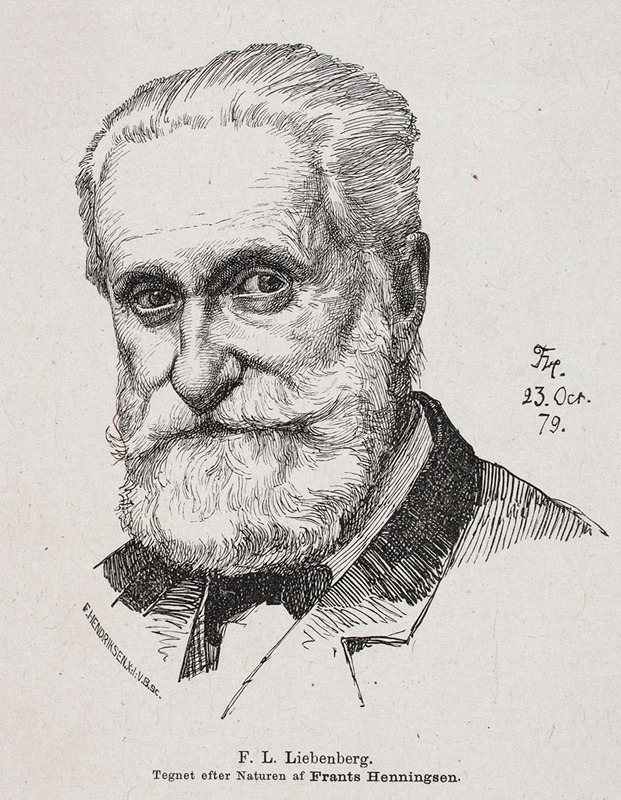 F.L. Liebenberg by Waldemar Bøhme, 1878 – 1879 — digital art print download