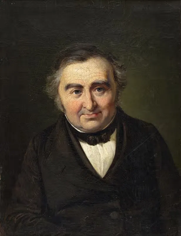 Государственный советник М.Л. Натансон by Вильгельм Марстранд, 1825 – 1873 — digital art print download