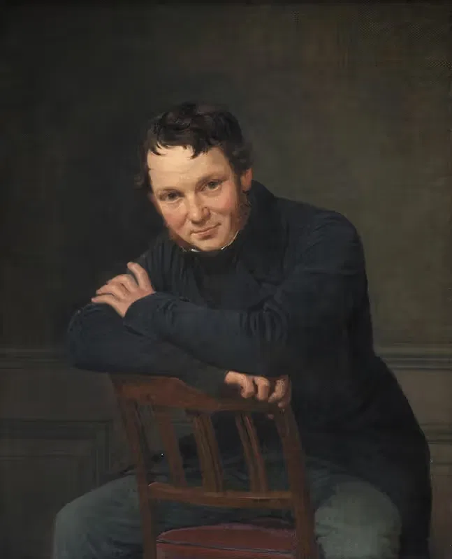 Готлиб Биндесбёль, датский архитектор by Вильгельм Марстранд, 1834 — digital art print download