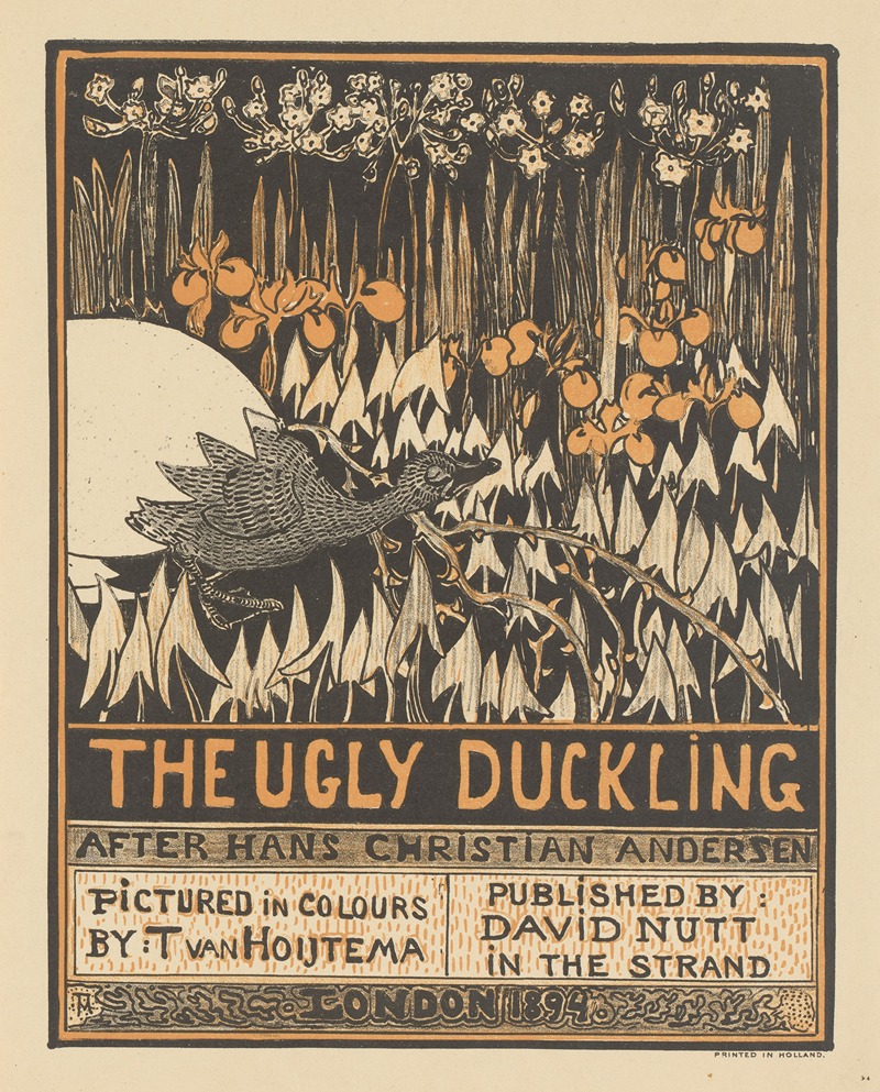 The ugly duckling, 1894 by Тео ван Хойтема, 1894 — digital art print download