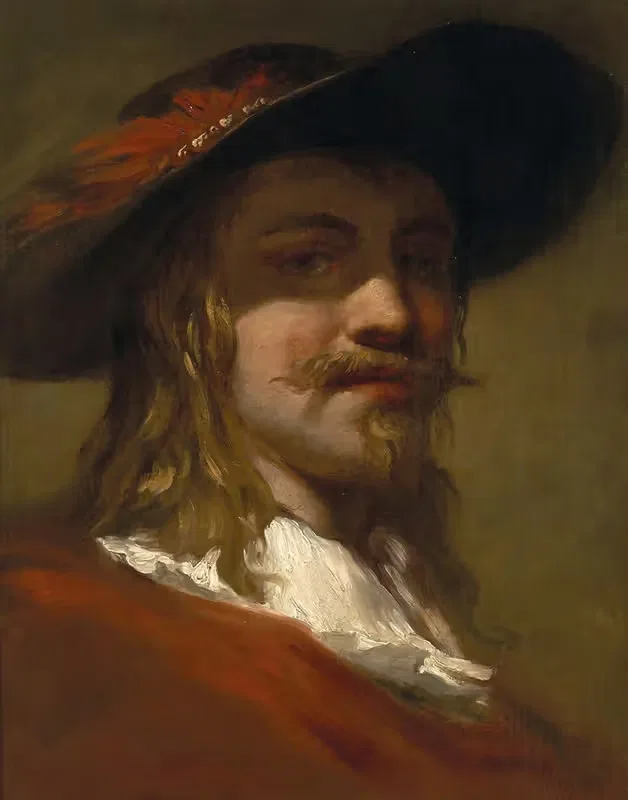 Portrait Of A Man — Christian Wilhelm Ernst Dietrich