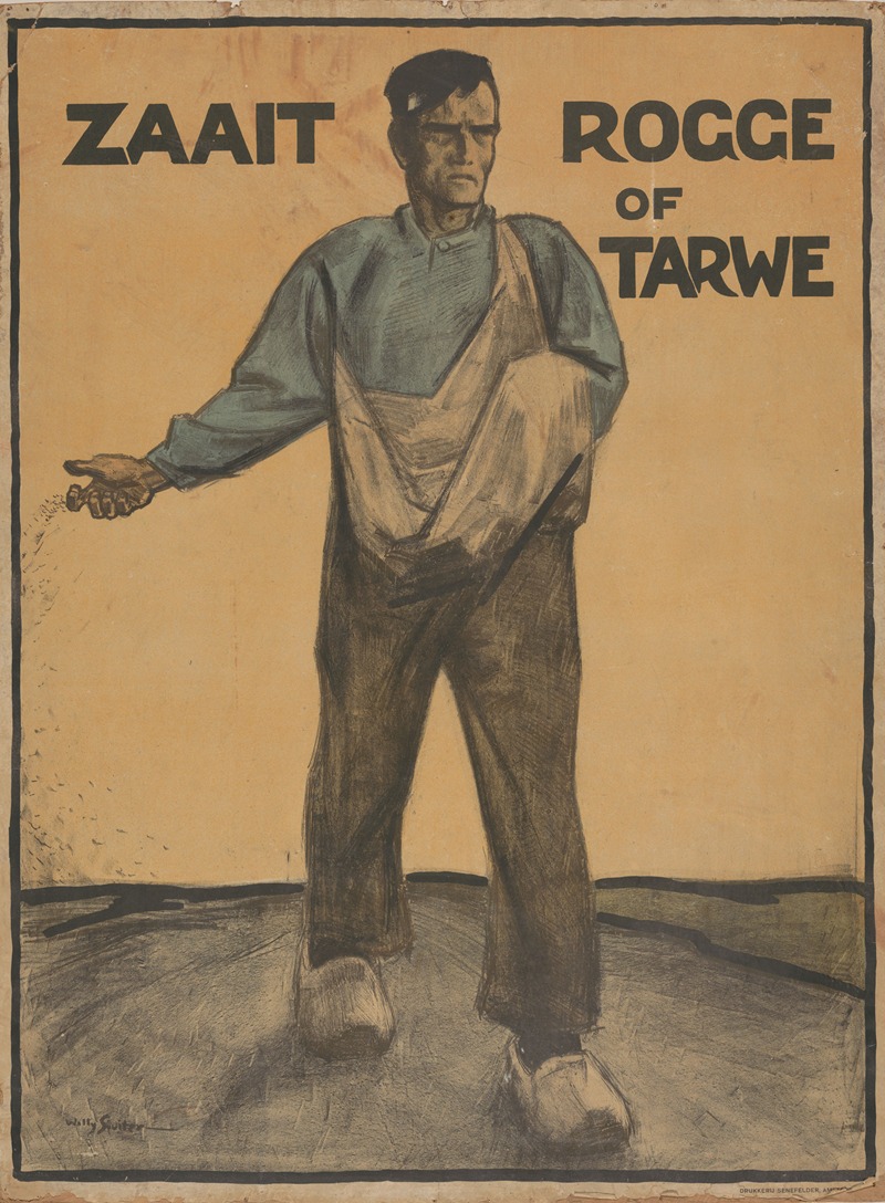 Zaait rogge of tarwe — Willy Sluiter