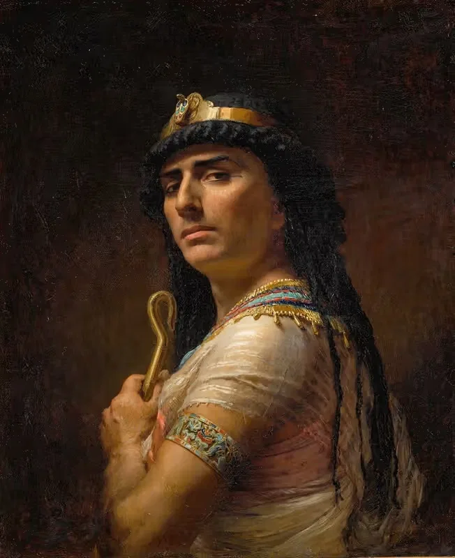 Египетский жрец by Фредерик Артур Бриджман, 1877 — digital art print download