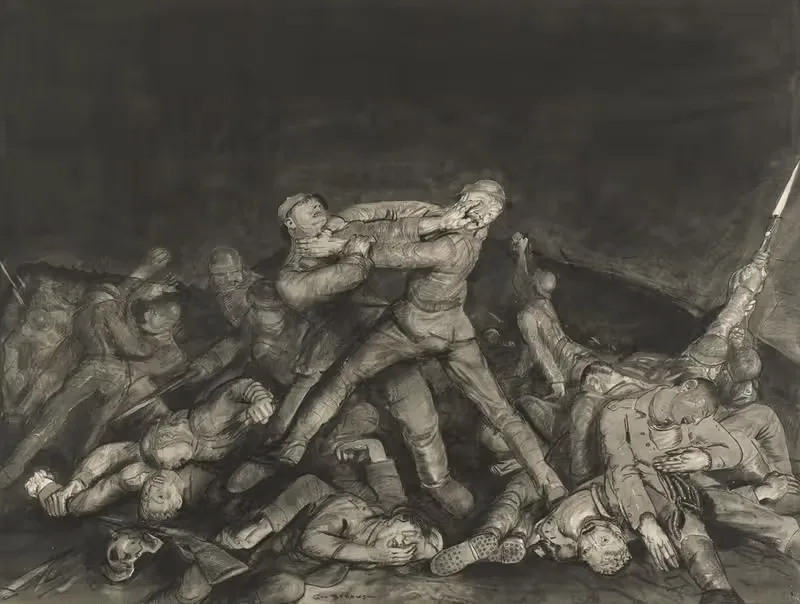 Призрак сержанта Пелли by Джордж Уэсли Беллоуз, 1918 — digital art print download