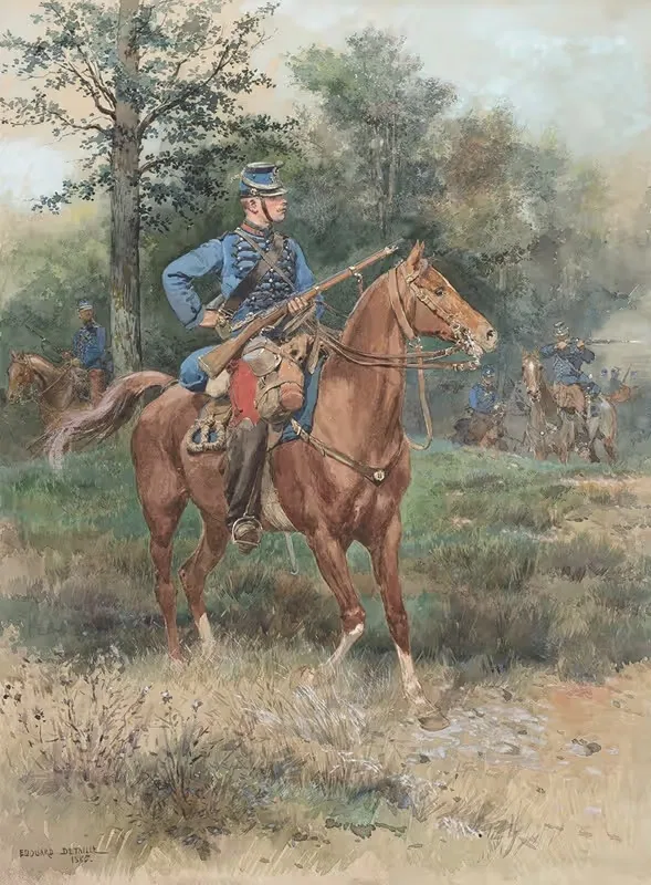 Chasseur À Cheval (Soldier On Horseback) — Jean-Baptiste Édouard Detaille