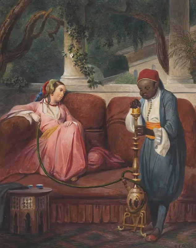 Oriental Woman With A Waterpipe — Master VCD