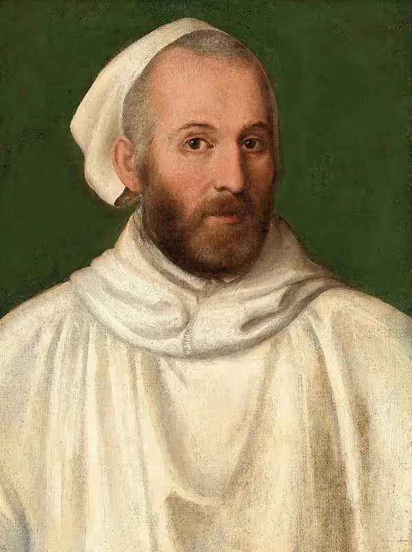 Portrait Of A Monk — School of Verona