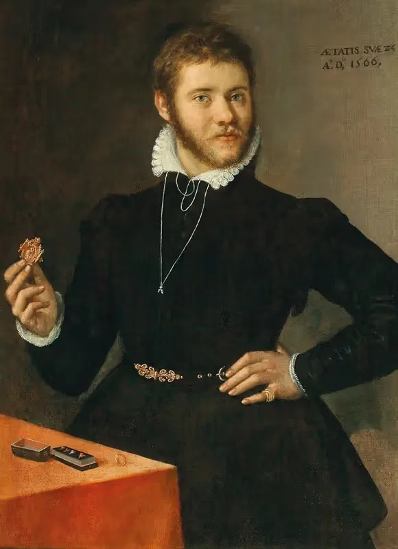 Portrait Of A Goldsmith — Sofonisba Anguissola