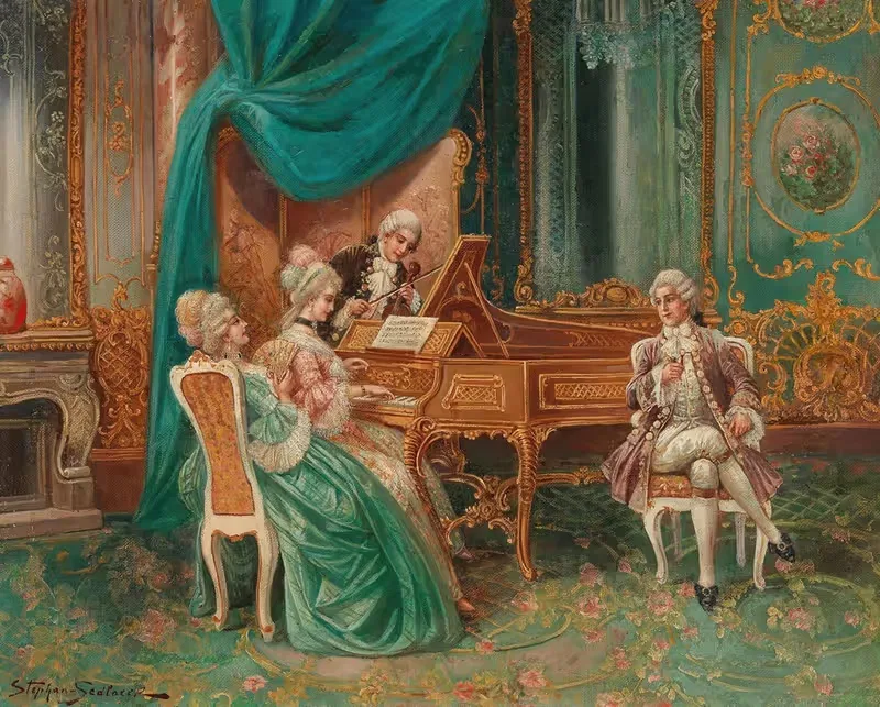 Музыкальное развлечение by Стефан Седлачек — digital art print download
