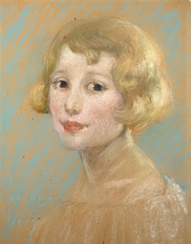 Блондинка by Элис Пайк Барни, 1927 — digital art print download