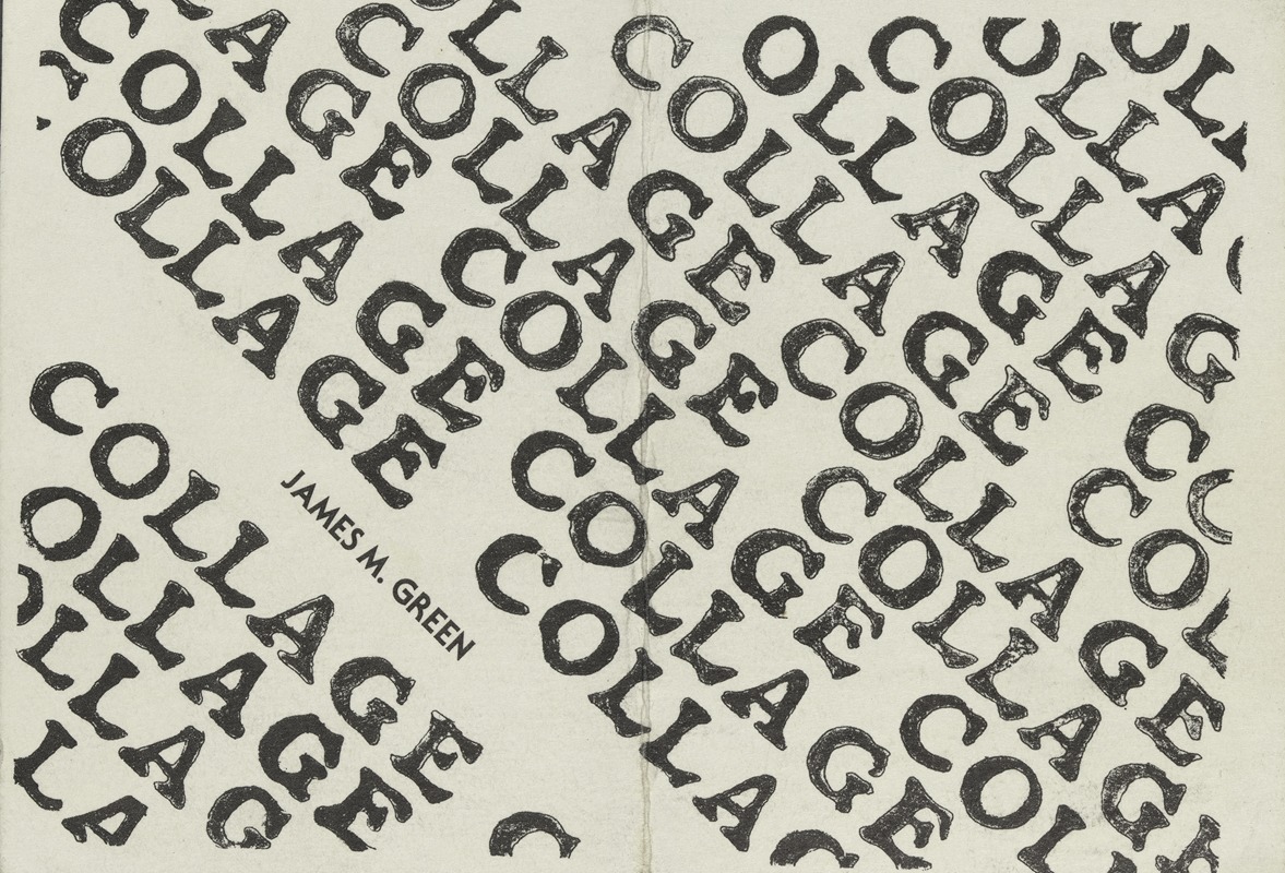 Collages by James M. Green by Аноним, 1976 — digital art print download
