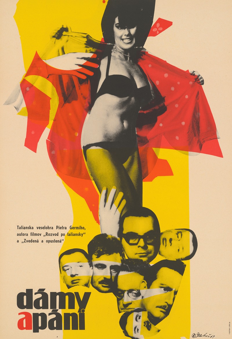 Dámy a páni by Аноним, 1967 — digital art print download