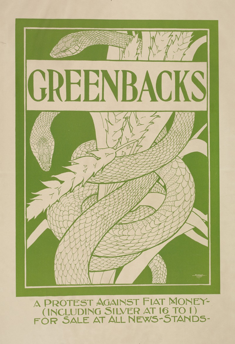 Greenbacks by Аноним, 1895-1911 — digital art print download