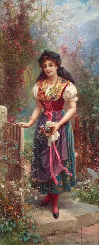 В церковь by Ганс Зацка — digital art print download