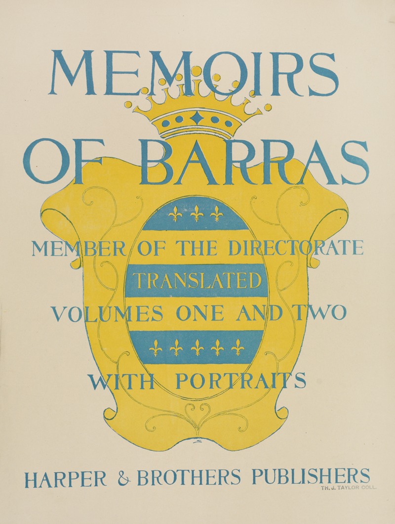 Memoirs of Barras — Anonymous