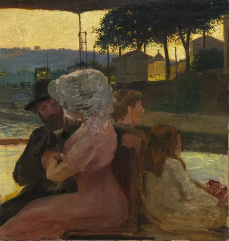 На реке by Анри-Эдмон Кросс, c. 1900 — digital art print download